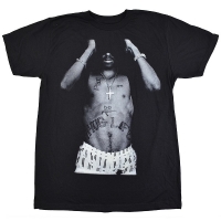 2PAC Tupac Chest Tats Tシャツ