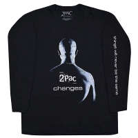 2PAC Tupac Changes ロングスリーブ Tシャツ