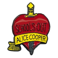 ALICE COOPER Schools Out ピンバッジ