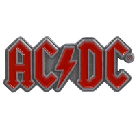 AC/DC Red Logo ピンバッジ