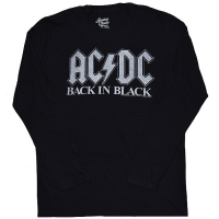 AC/DC Back In Black ロングスリーブ Tシャツ