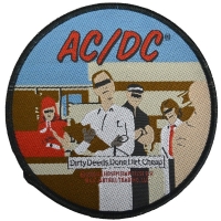 AC/DC Dirty Deeds Done Dirt Cheap Patch ワッペン