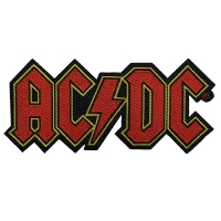 AC/DC Logo Cut-out Patch ワッペン