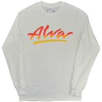 ALVA OG Logo ロングスリーブ Tシャツ WHITE