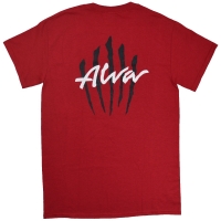 ALVA Scratch Logo Tシャツ RED