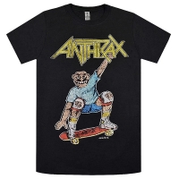 ANTHRAX Spreading Skater Notman Vintage Tシャツ