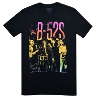 THE B-52's Band Photo Gradient Tシャツ
