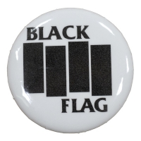 BLACK FLAG Bars & Logo バッジ