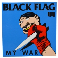 BLACK FLAG My War ステッカー