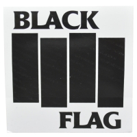 BLACK FLAG Bars ＆ Logo ステッカー