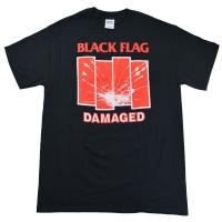 BLACK FLAG Damaged Ｔシャツ BLACK