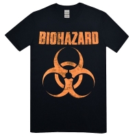 BIOHAZARD Distressed Logo Tシャツ