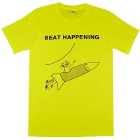 BEAT HAPPENING Beat Happening Tシャツ NEON YELLOW