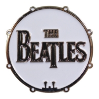 THE BEATLES Drum Drop T Logo ピンバッジ