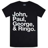 THE BEATLES John, Paul, George & Ringo Tシャツ
