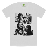 THE BEATLES Let It Be White Tシャツ