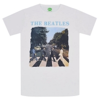 THE BEATLES Abbey Road & Logo Tシャツ WHITE