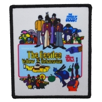 THE BEATLES Yellow Submarine Movie Poster Patch ワッペン