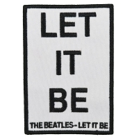 THE BEATLES Let It Be Patch ワッペン