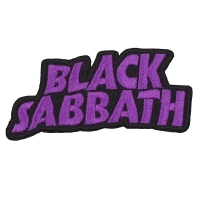 BLACK SABBATH Cut-Out Wavy Logo Patch ワッペン