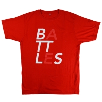 BATTLES Red Logo Tシャツ
