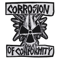 CORROSION OF CONFORMITY Skull Logo Patch ワッペン