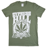 CYPRESS HILL Leaf Band Logo Ｔシャツ