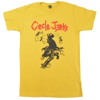 CIRCLE JERKS Skank Man Yellow Tシャツ