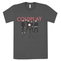 COLDPLAY Band ＆ Text Logo Tシャツ