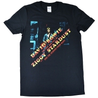 DAVID BOWIE Ziggy Diagonal Logo Tシャツ