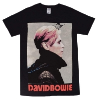 DAVID BOWIE Low Portrait Tシャツ BLACK
