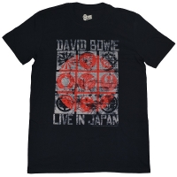 DAVID BOWIE Live In Japan Tシャツ BLACK