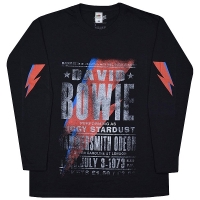 DAVID BOWIE Hammersmith Odeon ロングスリーブ Tシャツ