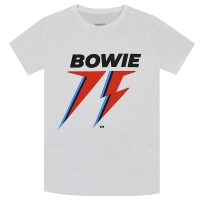 DAVID BOWIE 75th Logo Tシャツ WHITE