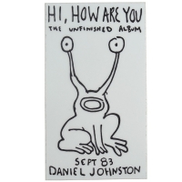 DANIEL JOHNSTON Hi How Are You ステッカー