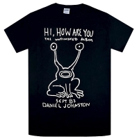 DANIEL JOHNSTON Hi How Are You Tシャツ BLACK