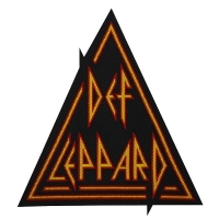 DEF LEPPARD Triangle Logo Patch ワッペン