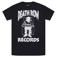 DEATH ROW RECORDS White Logo Tシャツ