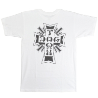 DOGTOWN Cross Logo Tシャツ WHITE