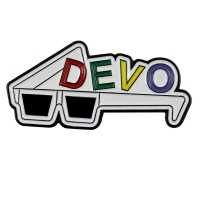 DEVO 3D Glasses ピンバッジ