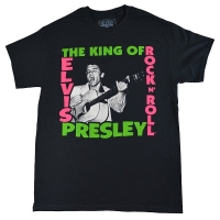ELVIS PRESLEY The King Of Rock Tシャツ