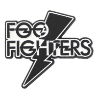 FOO FIGHTERS Flash Logo ピンバッジ