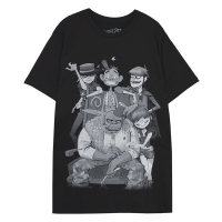 GORILLAZ George Spray Tシャツ