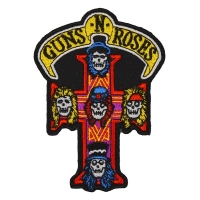 GUNS N' ROSES Appetite For Destruction Cross Patch ワッペン