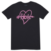 HOLE Pink Heart & Arrow Tシャツ