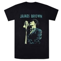 B品 JAMES BROWN Holding Mic Tシャツ