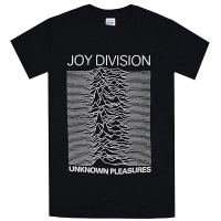 JOY DIVISION Unknown Pleasures Tシャツ BLACK