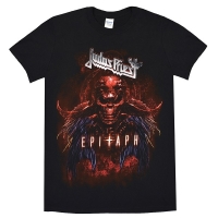 JUDAS PRIEST Epitaph Red Horns Tシャツ