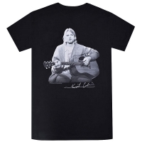 KURT COBAIN Guitar Live Photo Tシャツ