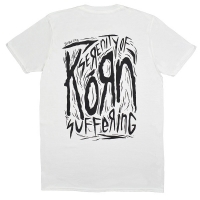 KORN Scratched Type Tシャツ